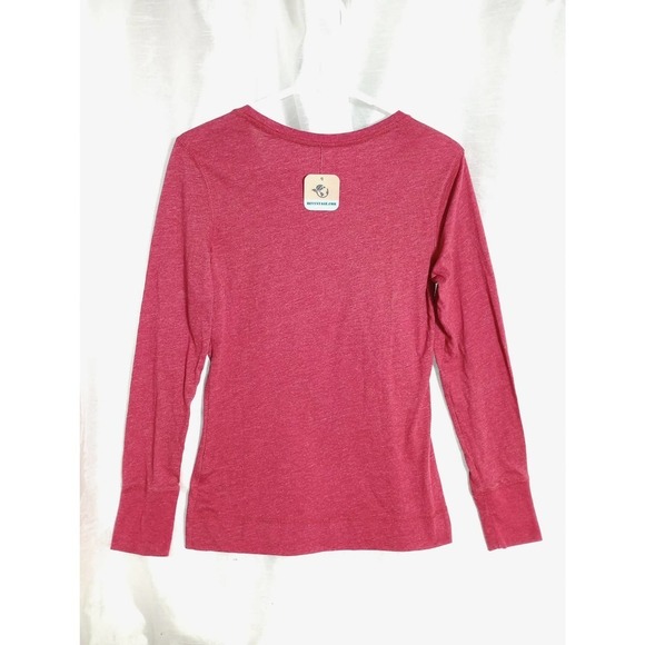 Revyntage Parrot Cockatoo exotic bird T-shirt red long sleeve - Picture 3 of 4